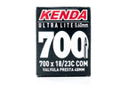 CÂMARA 700X18/23 LONGA 48MM KENDA ULTRA LITE FV VALVULA FINA