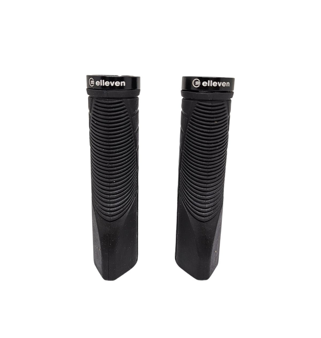 MANOPLA ELLEVEN ERGONOMICA 130MM EMBORRACHADA BASIC PRETO