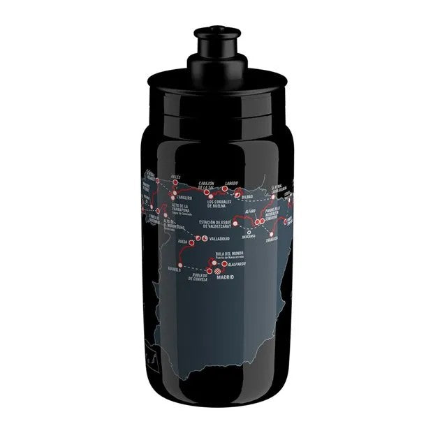 CARAMANHOLA GARRAFA PLASTICO FLY 550ML VUELTA BLACK MAP 2025 PTO
