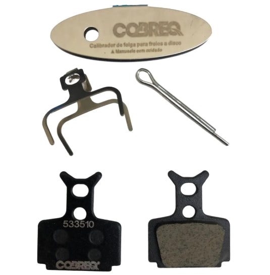 PASTILHAS DE FREIO CERAMICA COBREQ P/ FORMULA C1/Cura/Mega/R0/R1/RR1/RX/T1/The One