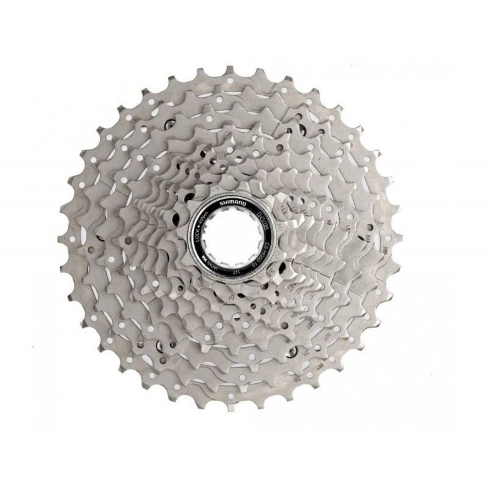 CASSETE 10V SHIMANO DEORE HG50 11/36D (ICSHG5010136) - PRATA