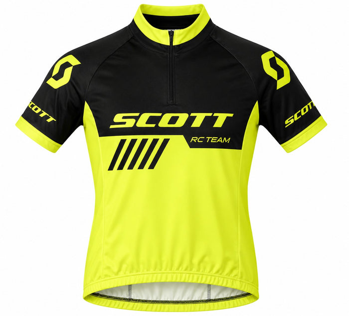Camisa Ciclismo Letour De France Scott Preto/Amarelo - PRETO/AMARELO / P