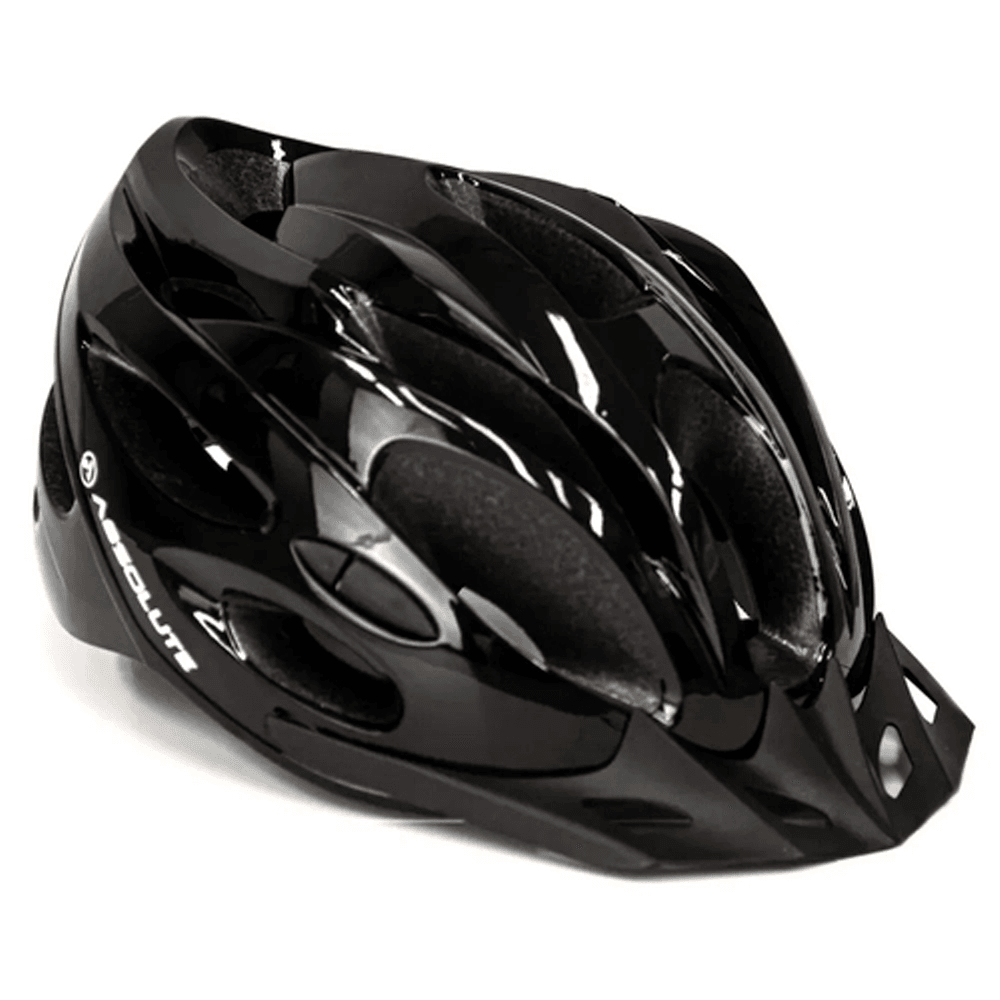 CAPACETE ABSOLUTE NERO MTB C/ PISCA LED