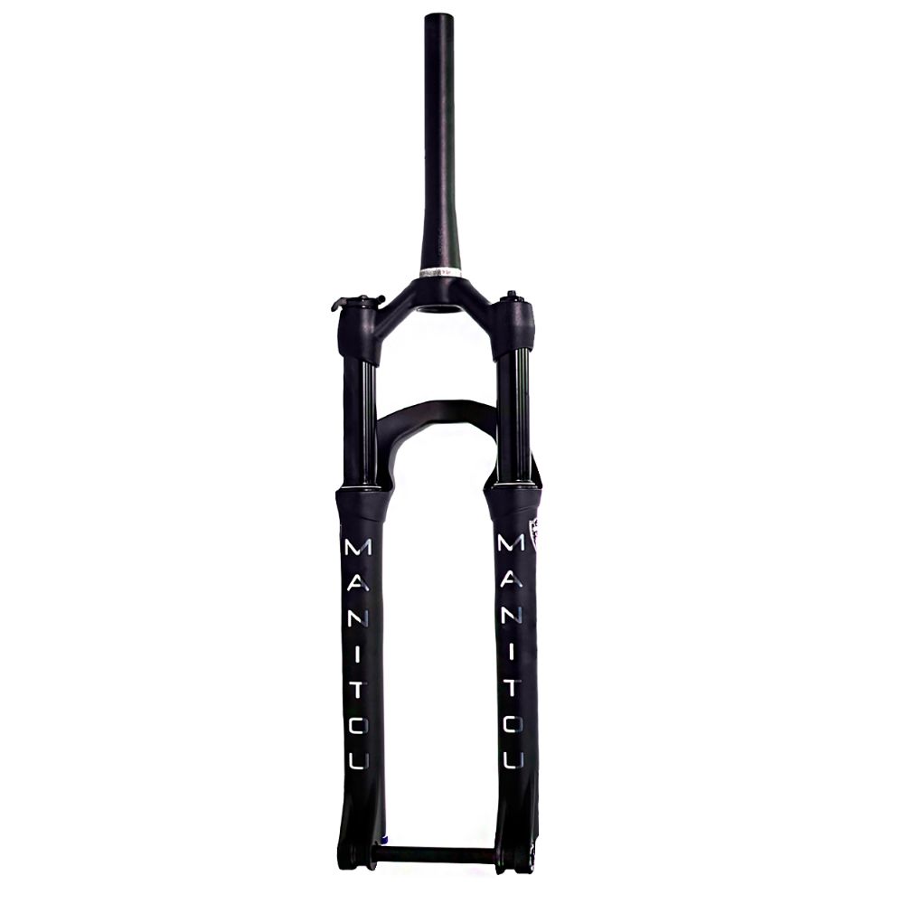 SUSPENSÃO DE BICICLETA 29 TAPERED MANITOU MARKHOR BOOST REM. 100MM - PRETO - TAPERED