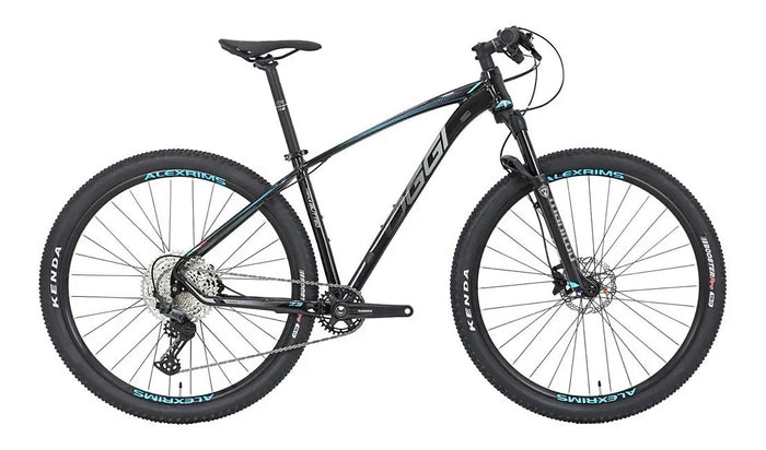 BICICLETA 29 OGGI BIG WHEEL 7.3 DEORE 12V - PRETO/AZUL / (L - 19)