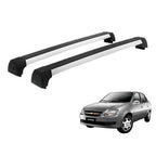 RACK LONG LIFE SPORT ALUM. PRATA P/ CHEVROLET CLASSIC/CORSA SEDAN/HATCH- 4 PORTAS (ACs-4)