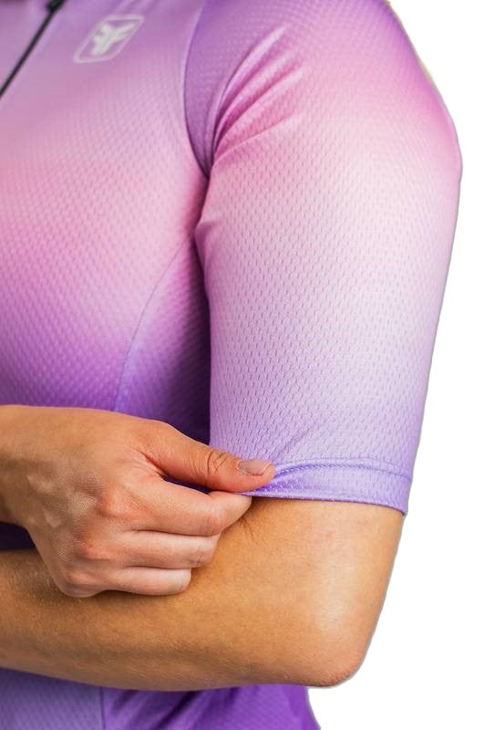 Camisa De Ciclismo Feminina Free Force Basic Amethyst 2024