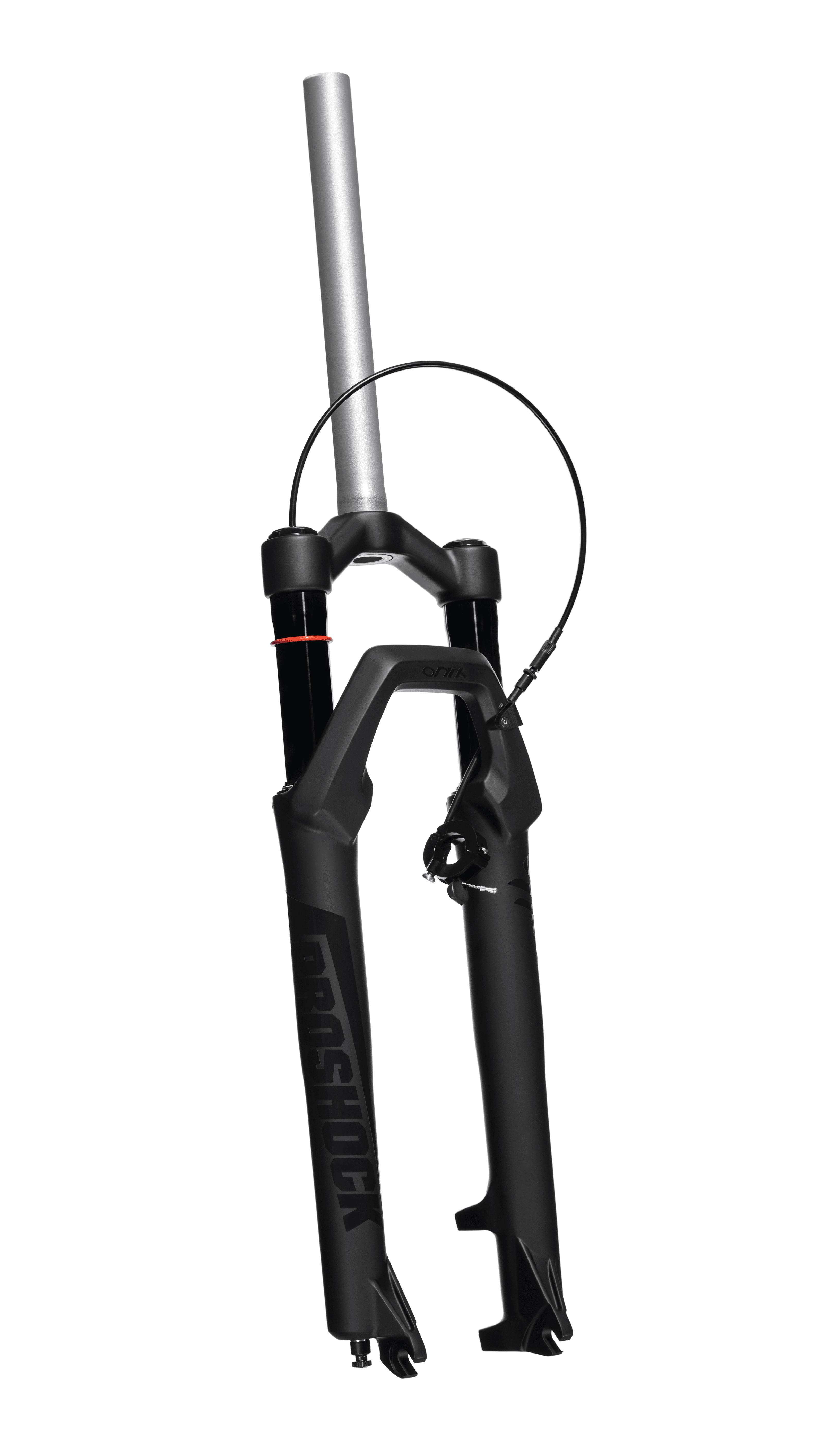 SUSPENSÃO ONIX DARK TRAVA NO GUIDÃO SPIDER ARO 29 EIXO 9X100 PRETA FOSCA