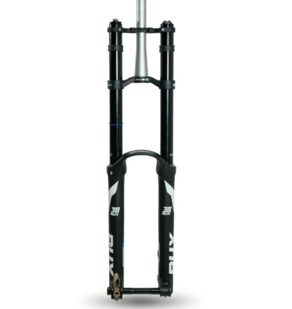 SUSPENSÃO DE BICICLETA 29 SUNTOUR RUX 38R2C2 200MM. DOWN HILL TAPPERED 110X20MM