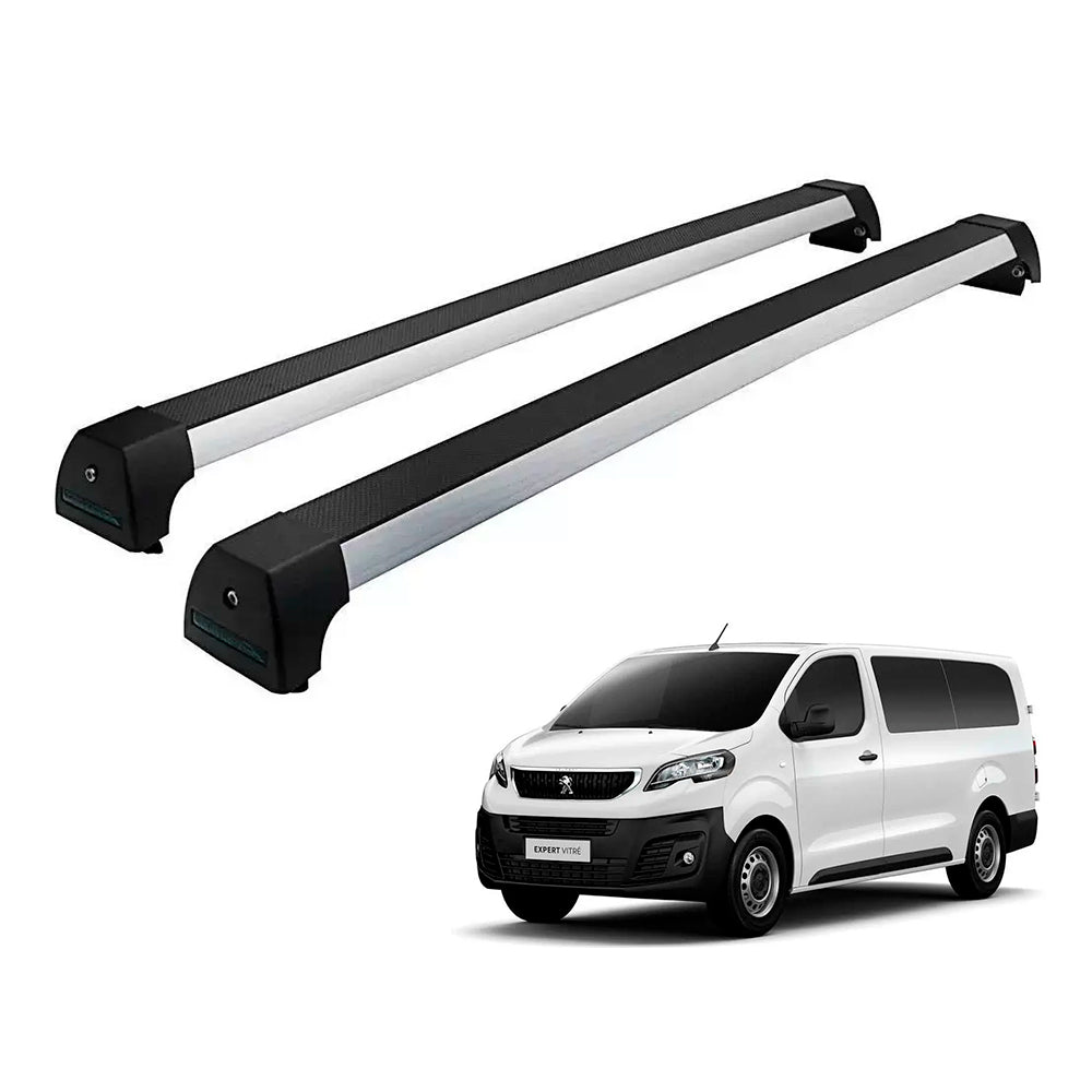 RACK LONG LIFE SPORT ALUM. PRATA P/ PEUGEOT EXPERT (AEXP)