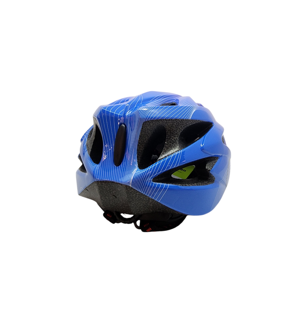CAPACETE ELLEVEN KIDS INMOLD PREMIUM S 49-54 AZUL ROXO