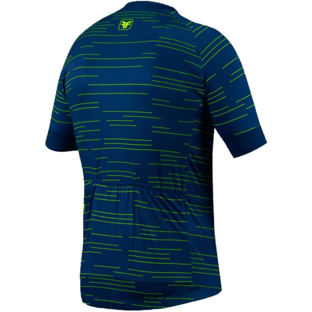 CAMISA CICLISMO FREE FORCE SPORT ROW - AZUL - P