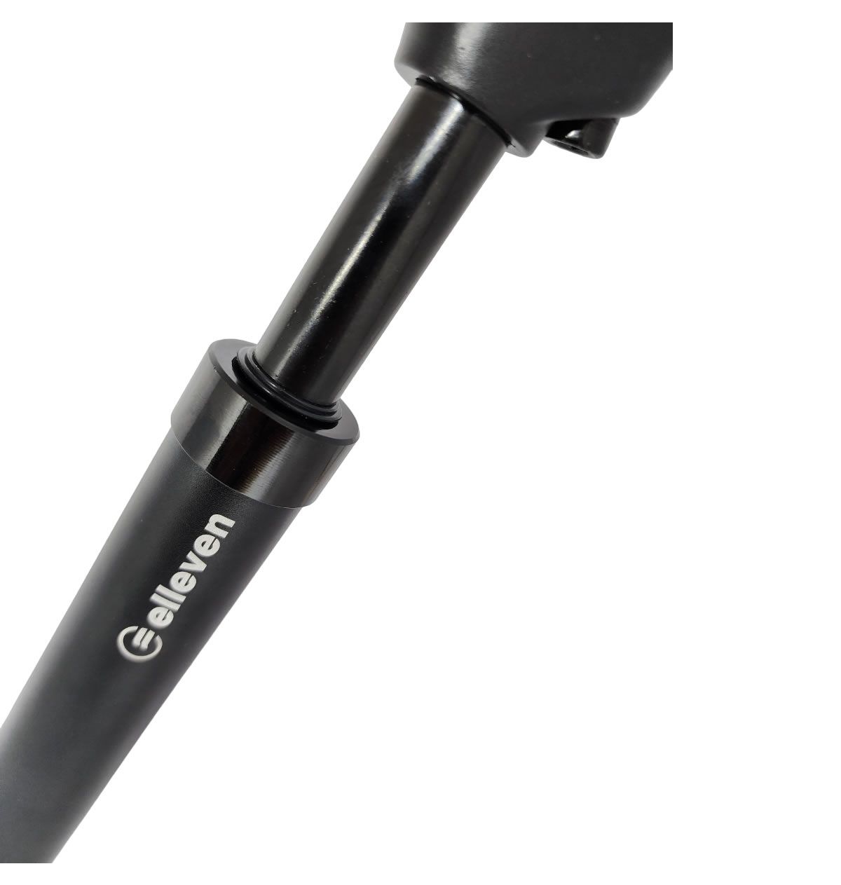 CANOTE ELLEVEN MTB C/ SUSP FORJADO T6 27.2 350MM RECUO 13MM - PRETO - 27.2mm