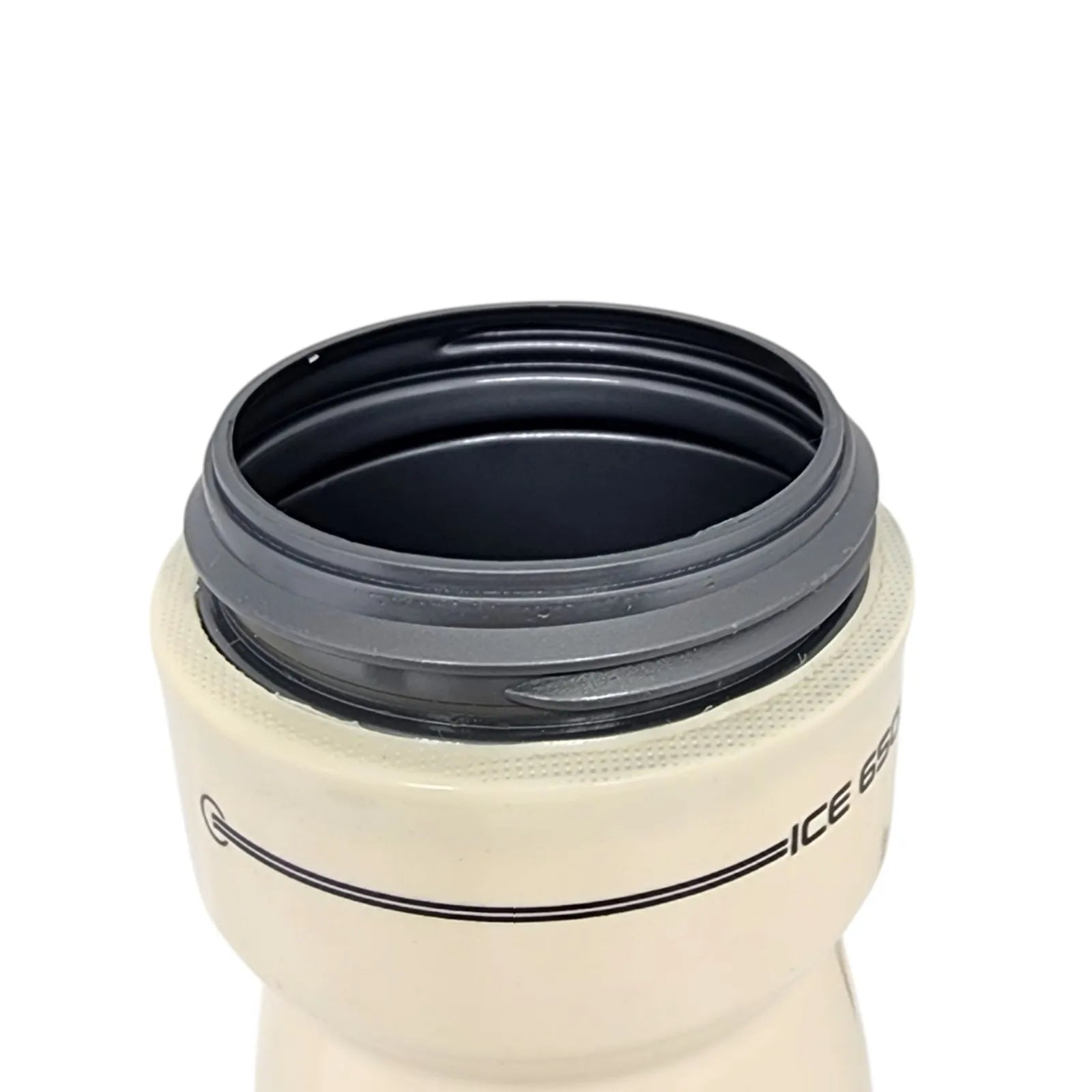 Garrafa Caramanhola Elleven Isotermica 650ml Cinza/Bege