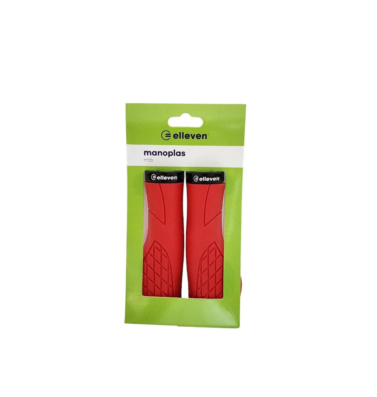 MANOPLA ELLEVEN CONFORT ERGONOMICA 130MM C/ TRAVA VERMELHO