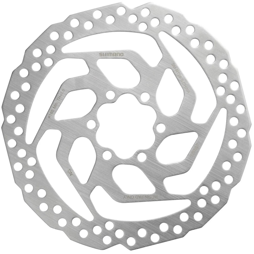 ROTOR DE FREIO A DISCO SHIMANO RT26  160mm
