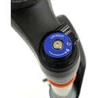 SUSPENSÃO DE BICICLETA 29 TAPERED ROCK SHOX RECON GOLD 100MM ESPIGA 18CM - PRETO - TAPERED