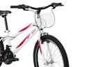 BICICLETA 24 CALOI CECI 21V BRANCO LANÇAMENTO