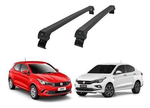 RACK LONG LIFE SPORT ALUM. PRETO P/ FIAT ARGO (PArg)