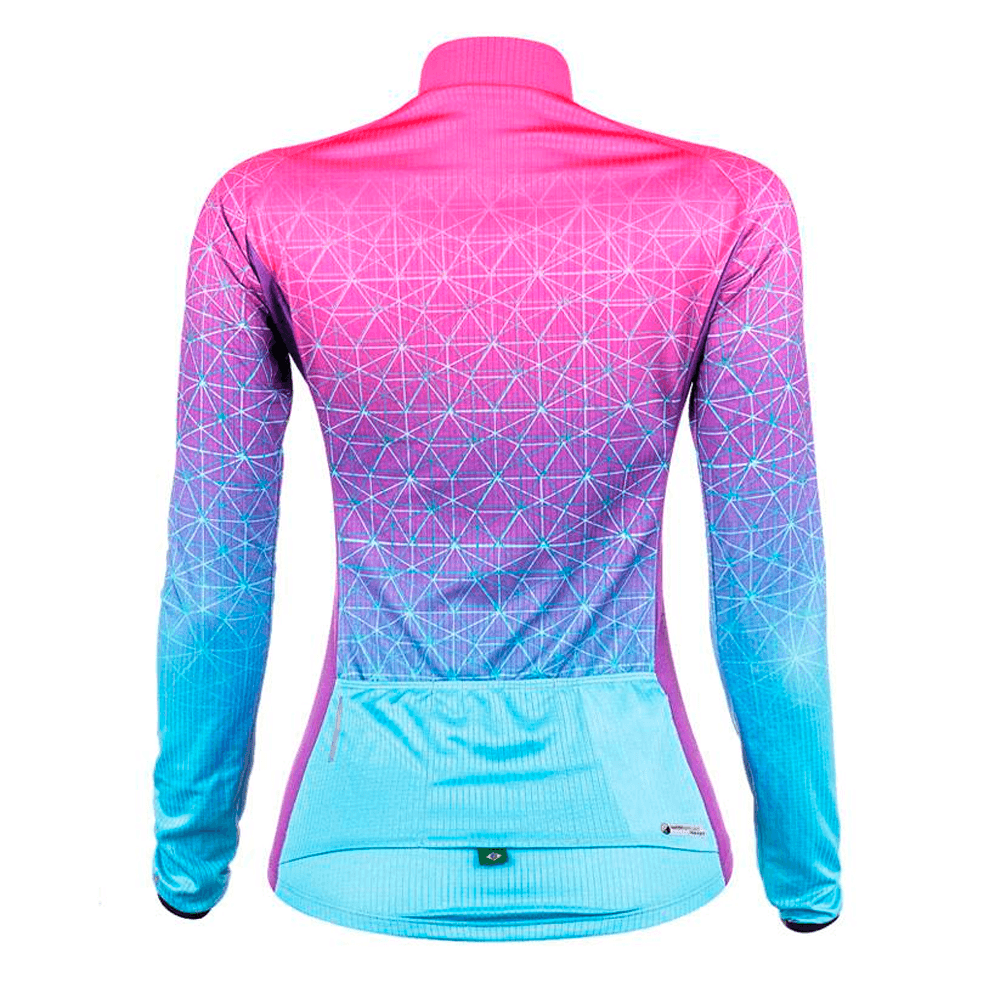 CAMISA CICLISMO MAURO RIBEIRO M. LONGA WEFT FEMININA