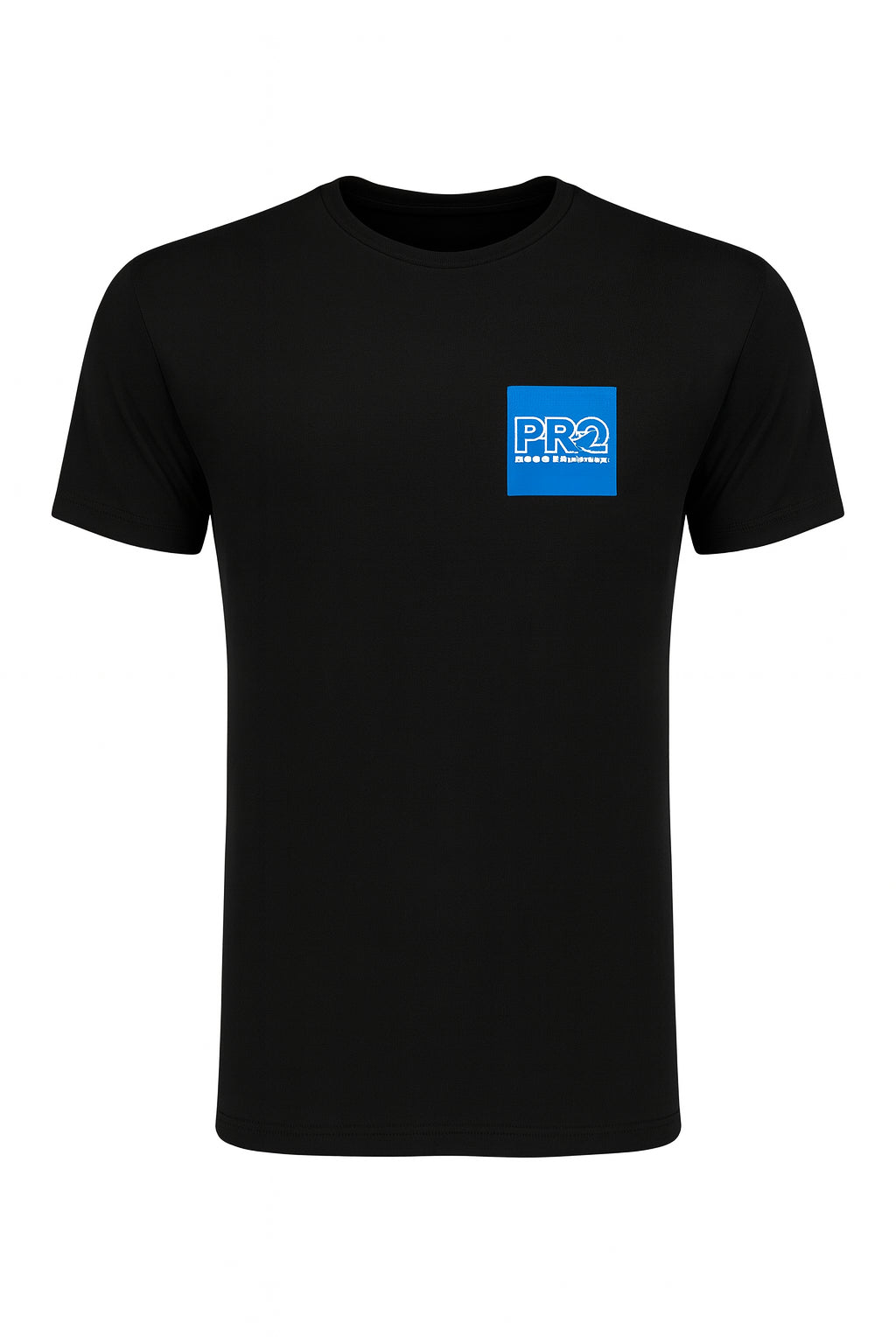CAMISETA CASUAL SHIMANO PRO PRETA LOGO AZUL TAM - G