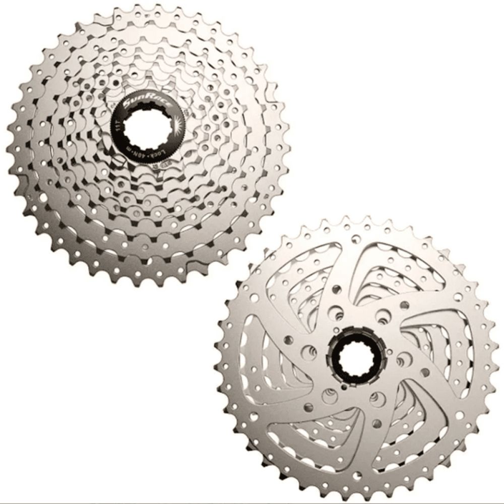 CASSETE 8V SUN RACE CSM680 11/40D - PRATA
