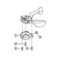 MECANISMO DA ALAVANCA SHIMANO SL-M751-S DIREITO (Y6K998140) - PRATA