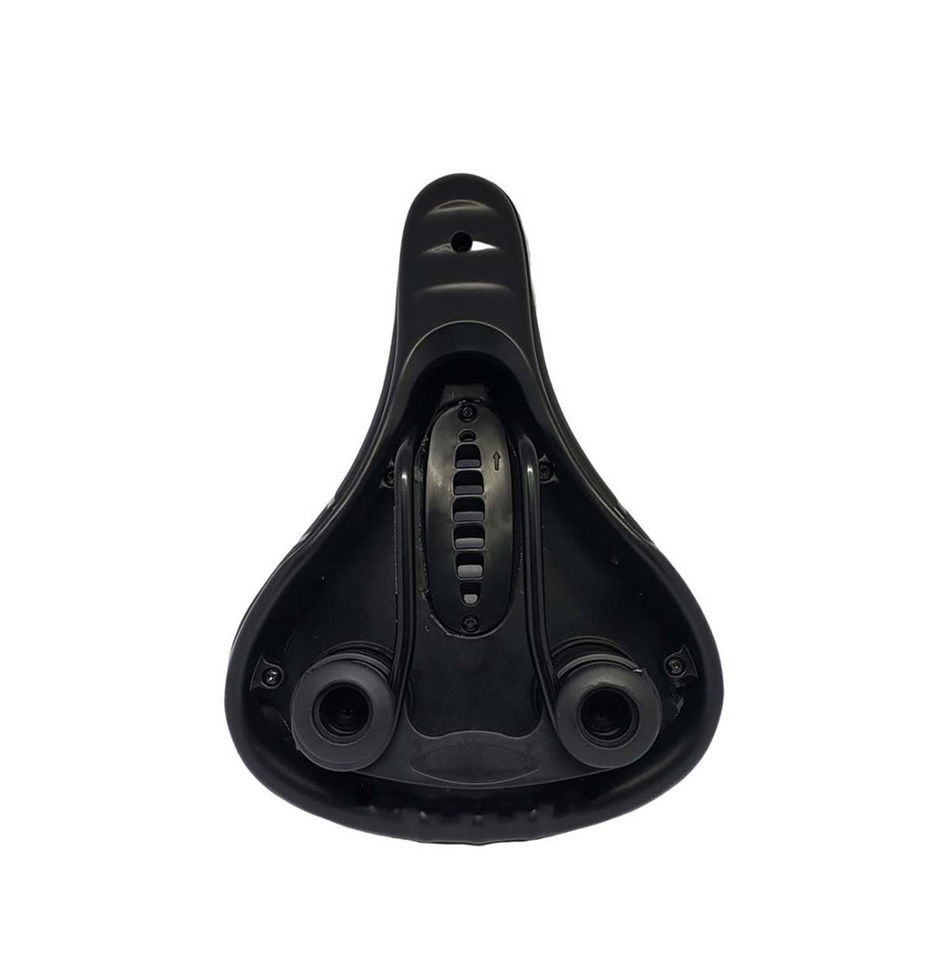 Selim Elleven City Confort Gel 2 Molas 255x186mm - Preto