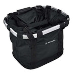 CESTA LONA E ALUMÍNIO TIPO BOLSA (32 X 27 X 26 CM) ELLEVEN - PRETO