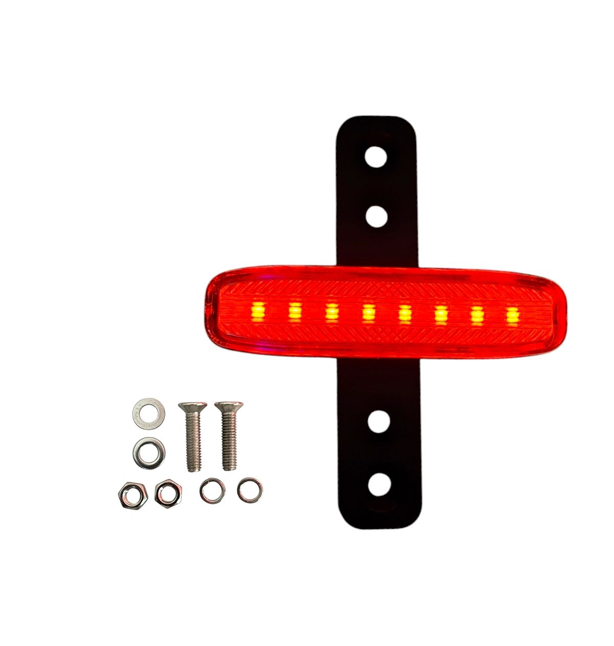 Pisca Elleven Sinalizador 50lm Com Sensor Frenagem + Seta Lateral+ Controle Remoto