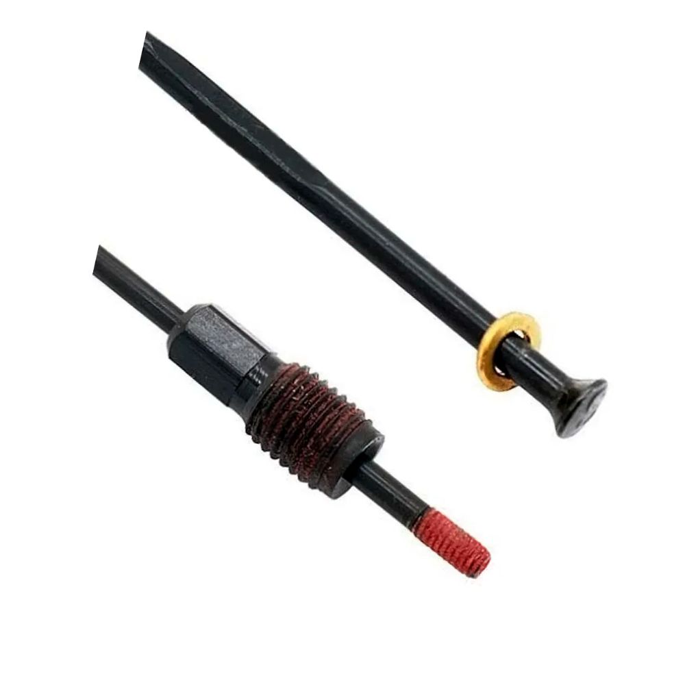 RAIO SHIMANO WHM785 DIANTEIRO 299MM COM ARRUELA E PLUG PARA ARO 29 - PRETO