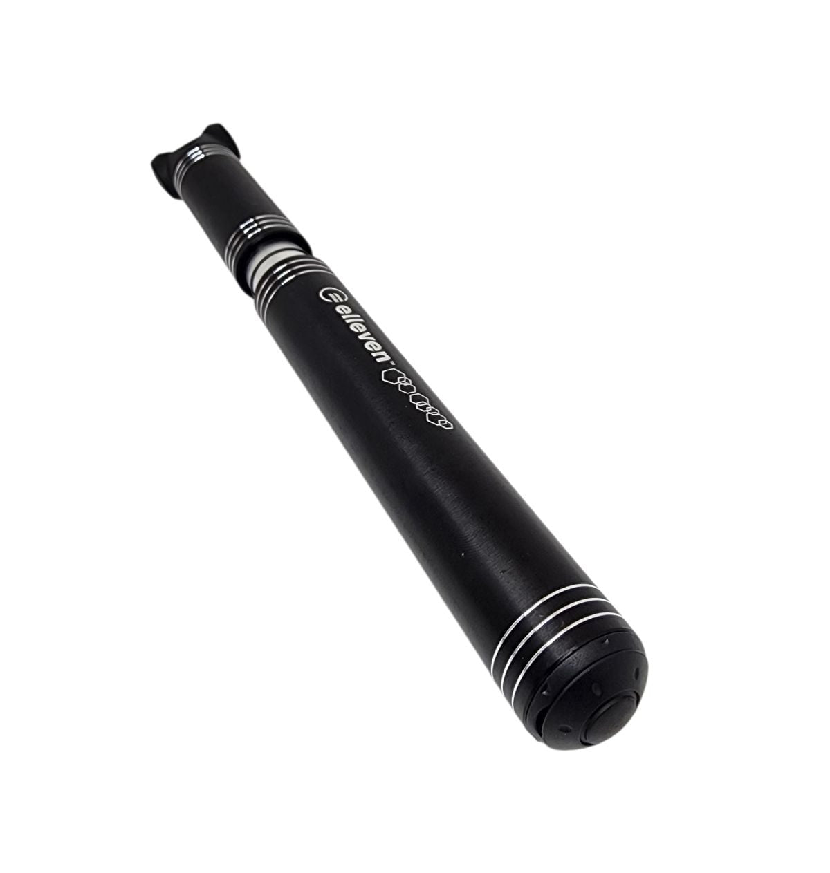 Bomba De Ar Elleven Mini Barril Aluminio Bico Duplo Mangueira Articulada Interna 100 Psi