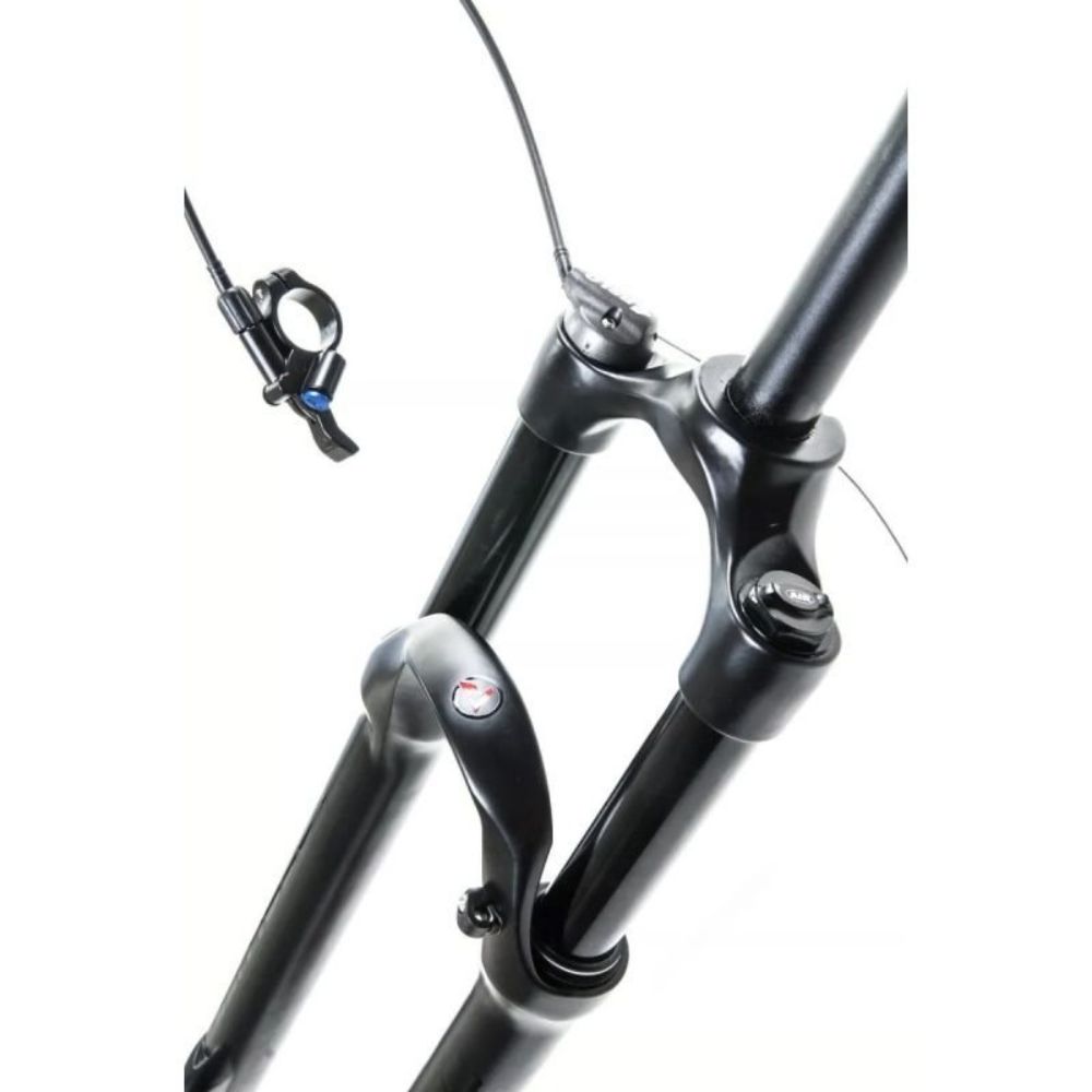 SUSPENSÃO DE BICICLETA 29 AHEAD ABSOLUTE PRIME SL 100MM AIR C/TVA REM. - PRETO - AHEAD SET