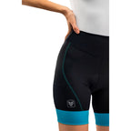 SHORT CICLISMO FREE FORCE FEMININO START - TURQUESA - 3G