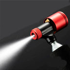 APLICADOR CO2 ROCKBROS COM GATILHO E MANÔMETRO EM ALUMINIO - PRETO/VERMELHO