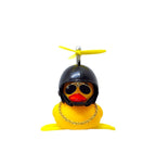 BUZINA SILICONE PATO COM CAPACETE PRETO BOLA 8