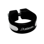 Abraçadeira De Quadro 31.6x34.9 Elleven Com Parafuso - Preto