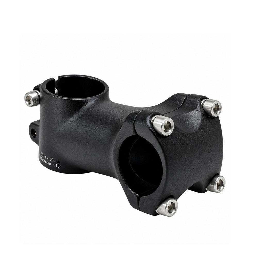 SUPORTE GUIDÃO MTB ALUMINIO 60MMX31.8MM PRETO