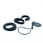 MESA AHEAD 31.8 TSW QUEST MTB 80MM 7º ALUM. C/ TAMPA E CABEAMENTO INTERNO - PRETO - 80mm