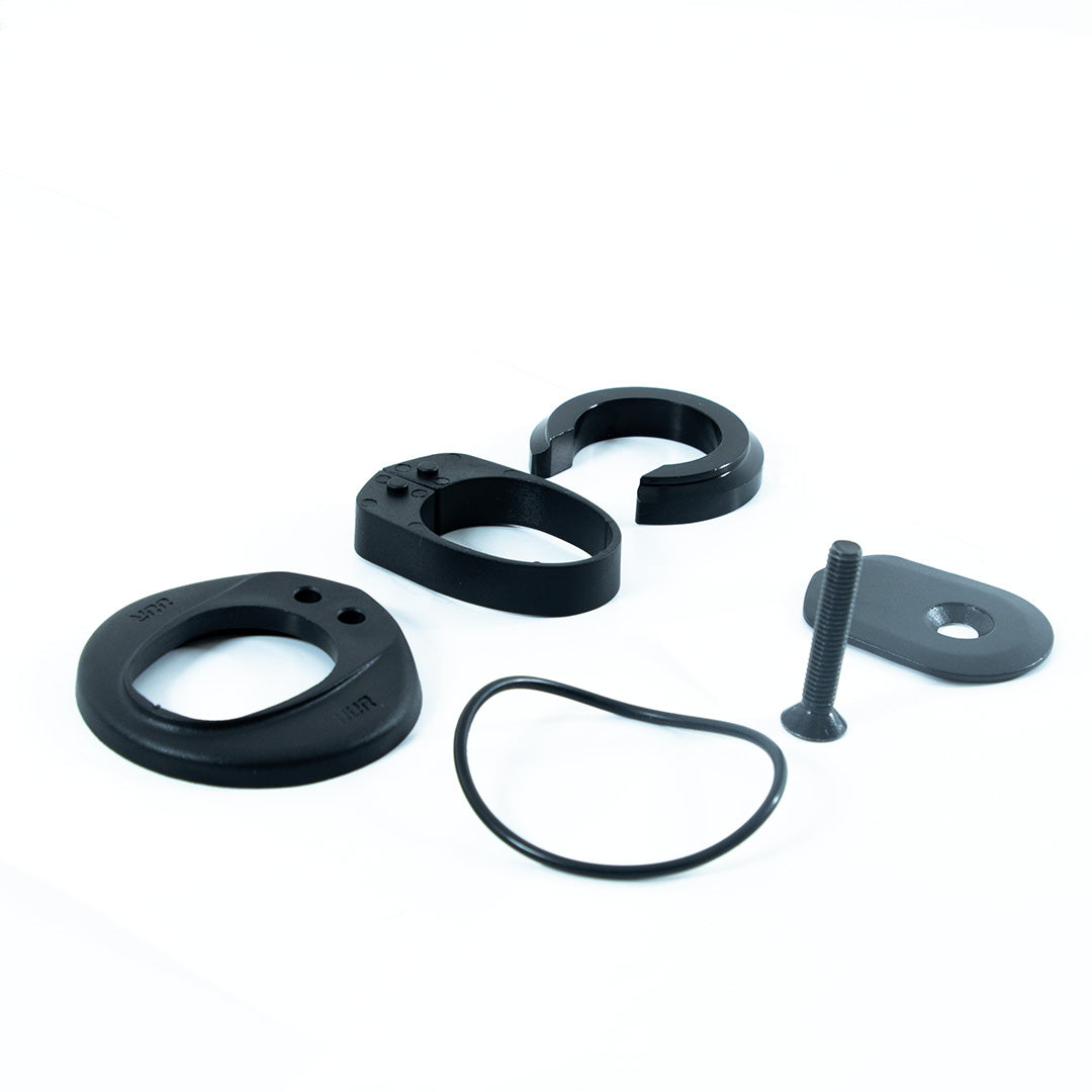 MESA AHEAD 31.8 TSW QUEST MTB 80MM 7º ALUM. C/ TAMPA E CABEAMENTO INTERNO - PRETO - 80mm