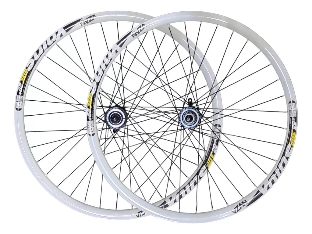 RODAS VZAN VNINE ARO 29 CUBO CASSETE DISC - EIXO 9MM -BRANCO