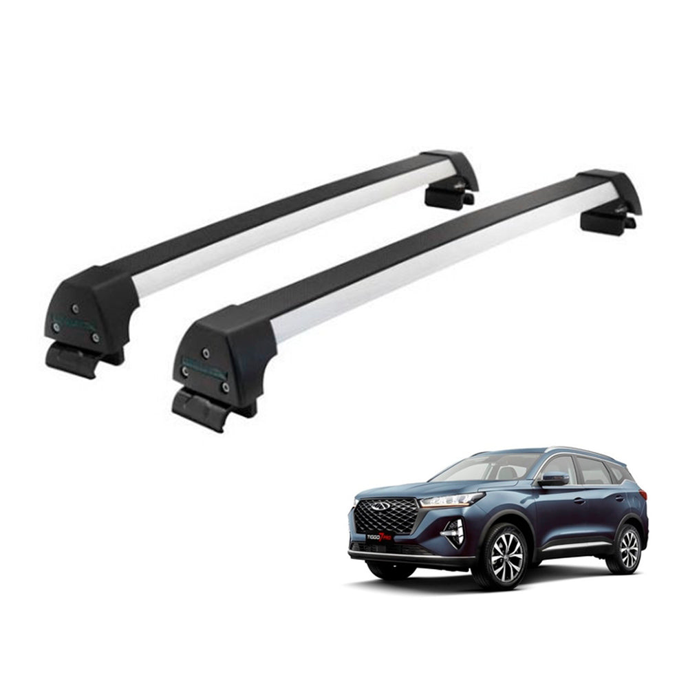 RACK LONG LIFE SPORT ALUM. PRATA P/ TIGGO PRO C/ LONG. A PARTIR DE 2022 (ATG7P) - PRATA