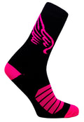 MEIA 39/43 CANO MEDIO PARTENZA PRETO/ROSA ASA