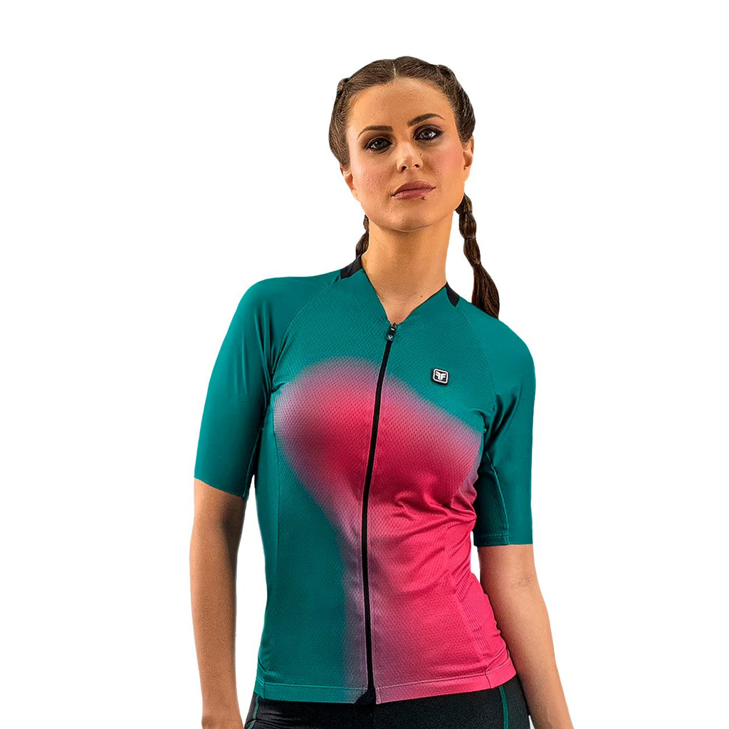 Camisa Ciclismo Free Force Start All Fit Feminina