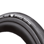 PNEU 700X25 SCHWALBE PRO ONE EVO V-GUARD TUBELESS EASY - PRETO