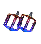 PEDAL PLATAFORMA FREESTILE 1/2 ALUMÍNIO ESFERADO COM REFLETOR RAINBOW