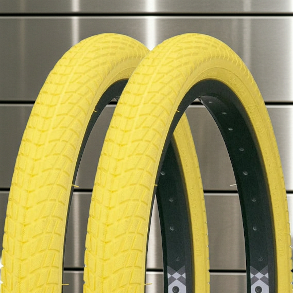 2 Pneus 20x1.95 Kenda K841 Freestyle - Amarelo