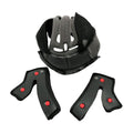 FORRO SOBRESSALENTE PARA CAPACETE HUPI DH-3 - PRETO - M