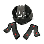 FORRO SOBRESSALENTE PARA CAPACETE HUPI DH-3 - PRETO - M