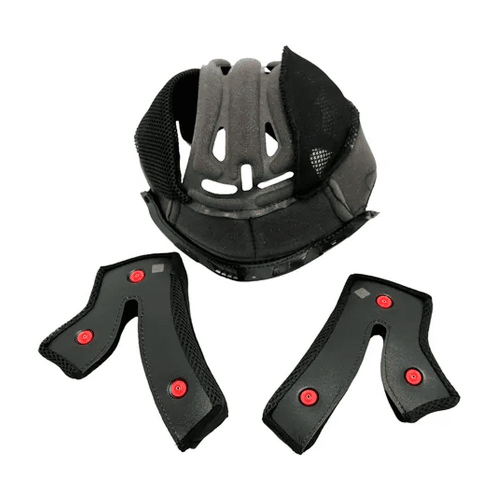 FORRO SOBRESSALENTE PARA CAPACETE HUPI DH-3 - PRETO - M